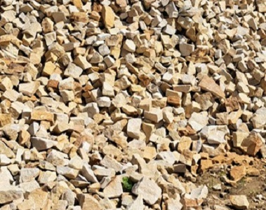 Sandsteine - Abschnitte für Gabionen/Belag (aus 1 Tonne = ca. 6,5 m²)