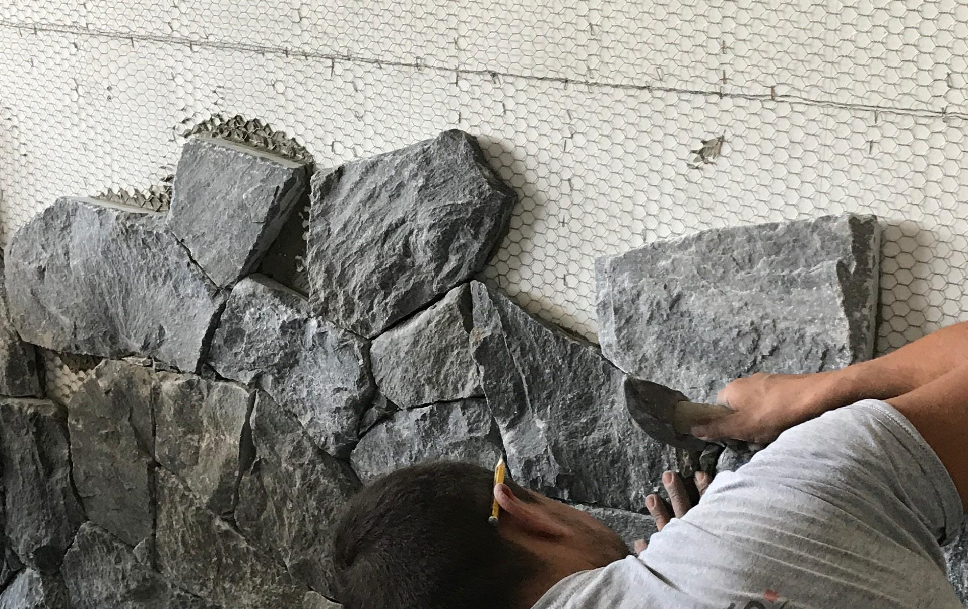Přírodní kámen obklad RockFace Evenos
