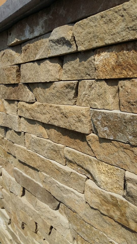 Natursandstein NELA - 2x gesägt, Stärke 1-3 cm (007-008)